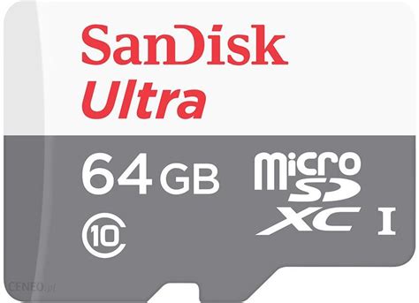 Karta Pami Ci Do Aparatu Sandisk Microsdxc Gb Class Sdsqunb G