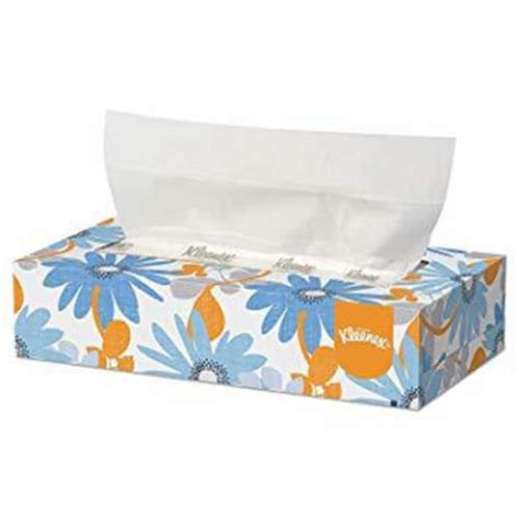 Facial Tissue, Flat Tissue Box, 100 Tissues/Box, Assorted Designs ...