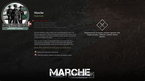 Mission Marche Company Of Heroes 2 Ardennes Assault Youtube