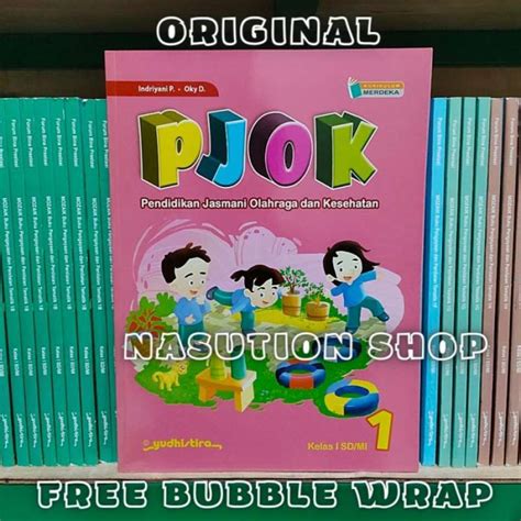 Promo Buku PJOK Kelas 1 SD Yudhistira Kurikulum Merdeka KURMER