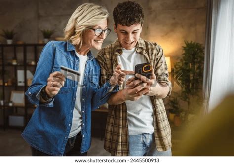 Blonde Mother Teen Son Royalty Free Images Stock Photos Pictures