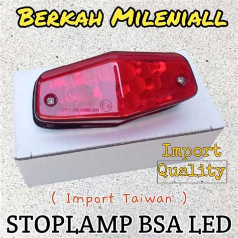 Lampu Belakang Stoplamp Bsa Led Custom Kucing Cb Japstyle C