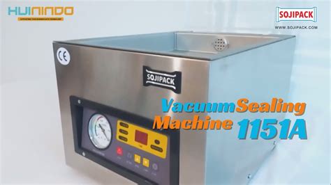 Sojipack Vacuum Sealing Machine Table Top Youtube