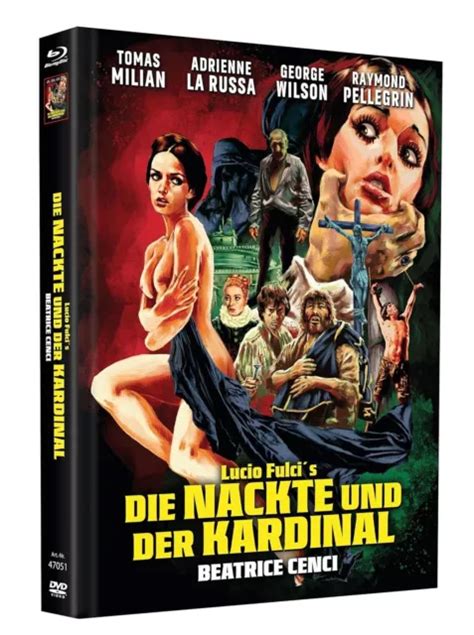 MEDIABOOK BEATRICE Cenci The Naked And The Cardinal Lucio Fulci BLU RAY New G PicClick UK
