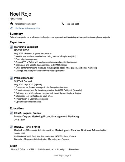 LinkedIn Resume Builder: Download a Resume as a PDF