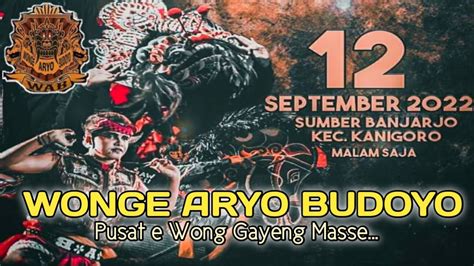 Live Streaming Jaranan WAB Wonge Aryo Budoyo Sumber Banjarjo Kanigoro