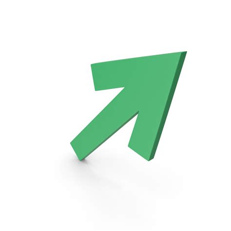 Left Arrow Green 3D Object 2305831853 | Shutterstock