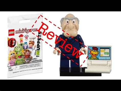 LEGO Statler Minifigure 71033 10 The Muppets CMF Review YouTube