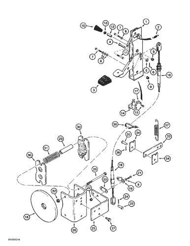 560 CASE TRENCHER 1 93 12 04 7 2 PARKING EMERGENCY BRAKE Case