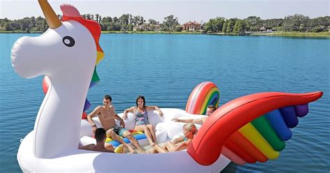 Giant Unicorn Pool Float | POPSUGAR Family