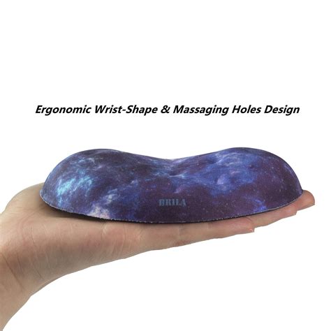 Brila Ergonomic Memory Foam Mouse Wrist Rest Support Pad Cushion For Computer Laptop Office