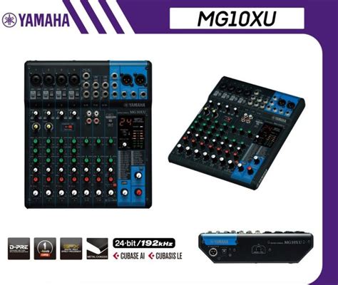 Mixer USB Yamaha MG10XU MG 10XU 10 Channel ORIGINAL Lazada Indonesia