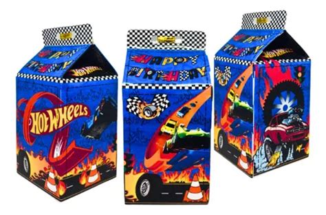 X Caixinhas Milk Hot Wheels Mercadolivre