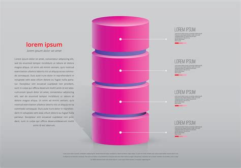 Plantilla Infogr Fica De La Torre Rosada Vector En Vecteezy