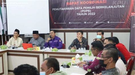 Kpu Pelalawan Tetapkan Daftar Pemilih Berkelanjutan Jelang Tahapan