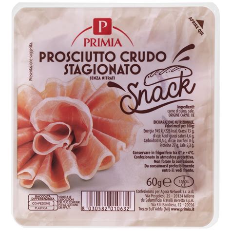 Prosciutto Crudo Primia Gr Tigros