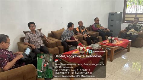 hantaru  kunjungan kepala dinas pertanahan  tata ruang diy