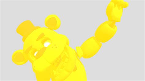 Radioactive Golden Freddy Download Free 3d Model By Orangesauceu [c02d7e2] Sketchfab