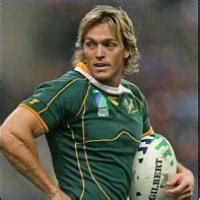 Percy Montgomery, Springbok rugby player of the Western Province, is ...