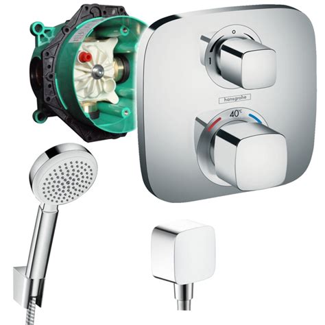 Hansgrohe Ecostat E Unterputz Thermostat Badewannenarmatur Set Ibox Armatur Ebay