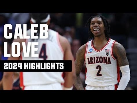 Caleb Love 2024 NCAA tournament highlights - BVM Sports