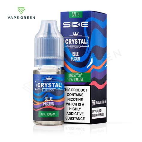 Blue Fusion Nic Salt E Liquid By SKE Crystal FREE UK Delivery Vape