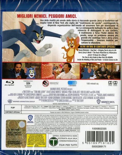 Tom Jerry Blu ray Chloë Grace Moretz Michael Peña UK IMPORT eBay