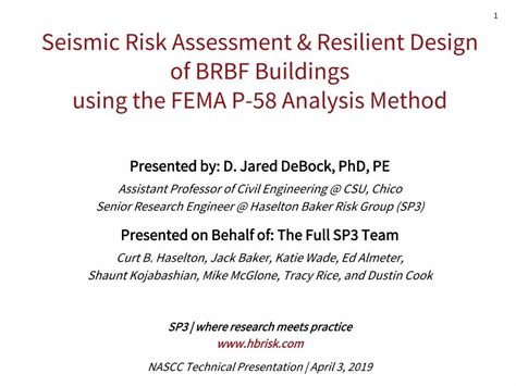 PDF Seismic Risk Assessment Resilient Design Of BRBF Buildings