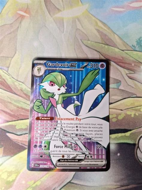 Carte Pok Mon Gardevoir Ex Fa Ev Carlate Violet Eur