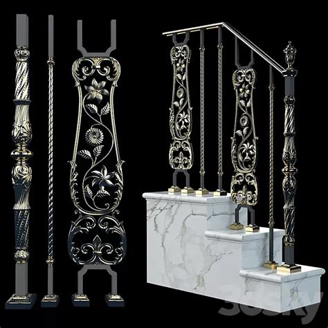 Grande Forge Versailles 3D Model 3DSKY Decor Helper