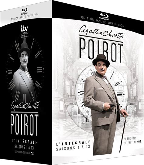 Hercule Poirot L intégrale des saisons 1 à 13 Coffret 45 Blu ray