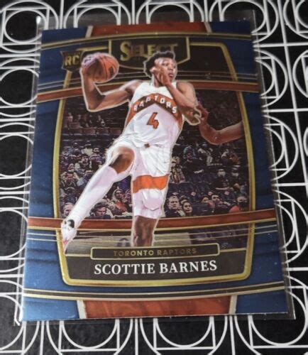 Scottie Barnes Toronto Raptors Panini Select Concourse Rookie