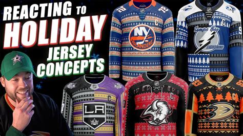 Christmas Holiday NHL Hockey Jersey Concepts YouTube