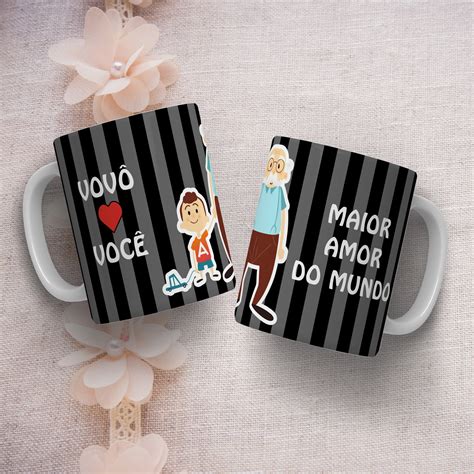 Caneca Vov Amo Voc Elo Produtos Especiais