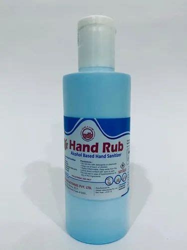 Hand Sanitizer Hand Rub 100 Ml Pack Flip Top Bottle At Rs 35 Piece