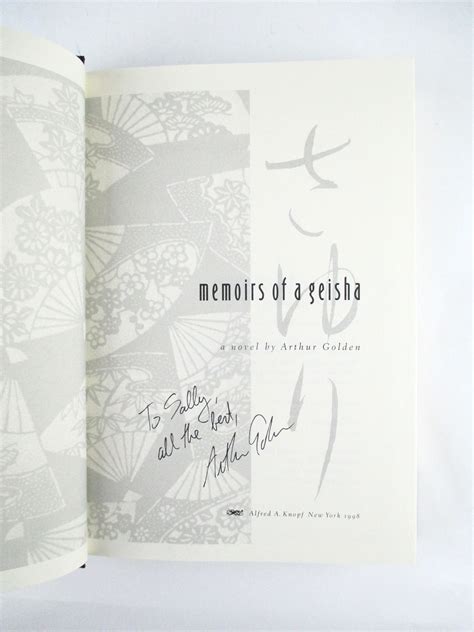 Memoirs Of A Geisha By Arthur Golden 6