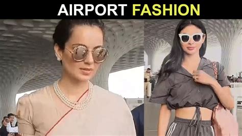 From Mouni Roy To Kangana Ranaut B Town Celebs Clicked At Airport