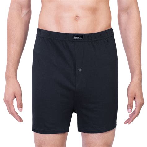 ROYALZ 6er Pack Boxershorts für Herren Baumwolle American hohe Taille