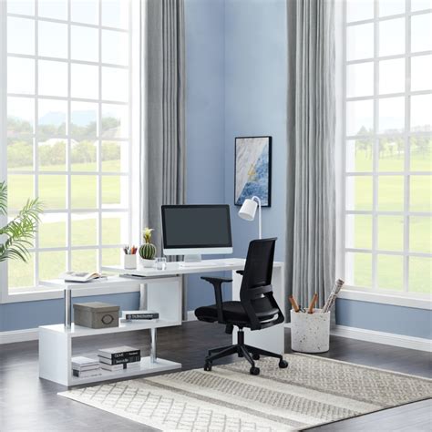 Reversible L Shape Desk Foter