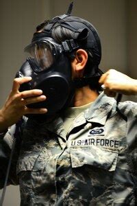 Airmen Stay Prepared With Gas Mask Fit Test