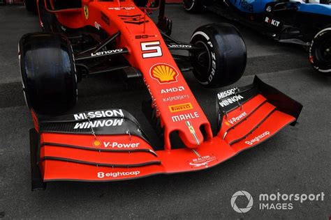 Front Wing Of Ferrari Sf90 Baku City Series Formula F1 Ferrari