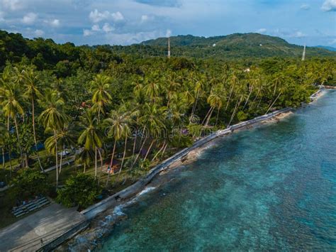 Namalatu Beach In Latuhalat Ambon Maluku Indonesia Stock Photo