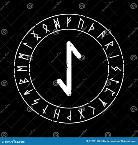 Rune Eihwaz Ancient Scandinavian Runes Runes Senior Futarka Magic