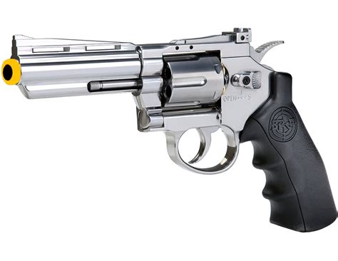 SRC 4 Inch Titan Full Metal CO2 Airsoft Revolver - Silver - Just ...