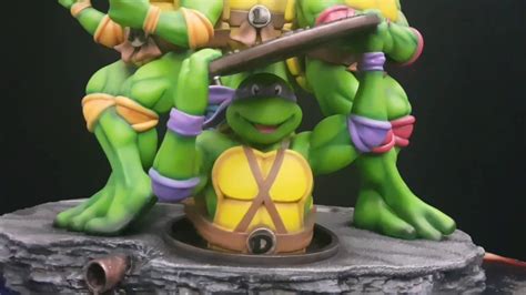 Teenage Mutant Ninja Turtles Statue Private Commission Youtube