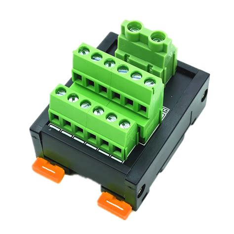 Buy Jienk Screw Terminal Block Power Distribution Module 30a Din Rail