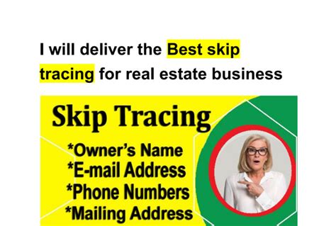 Be Your Best Skip Tracer For Real Estate Skip Tracing By Skiptracing21