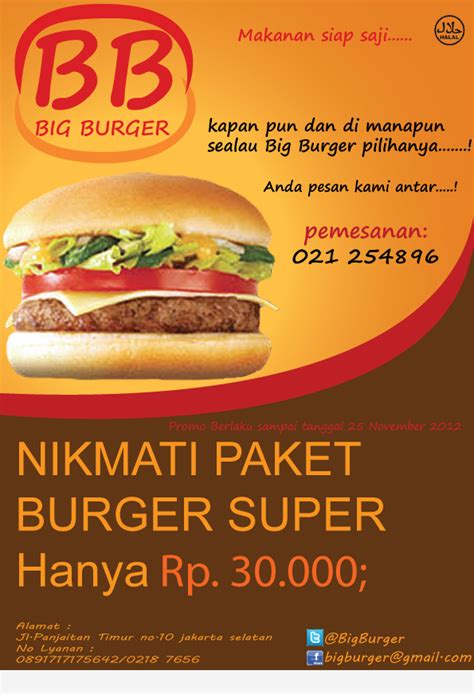 Contoh Brosur Iklan Produk Makanan – Coretan