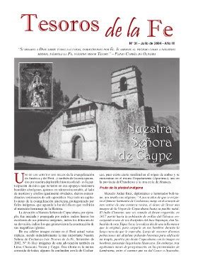 Revista de cultura católica Tesoros de la Fe Duodécimo artículo del