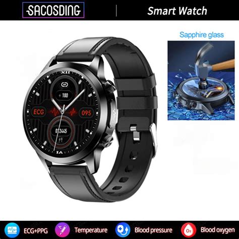 SACOSDING Мужские умные часы Smartwatch IP68 Водонепроницаемые ...